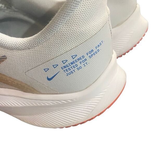 Nike Mens Quest 4 DA1105-101 White Casual Shoes Sneakers Size 12 - Picture 4 of 8